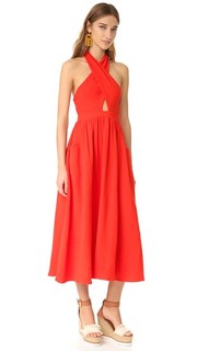 Хлопковое платье с узлом спереди Mara Hoffman