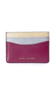Трехцветная визитница Marc Jacobs