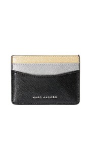 Трехцветная визитница Marc Jacobs