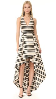 Вечернее платье Aveena с асимметричным подолом Alice + Olivia