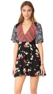 Мини-платье с принтом Mix It Up Free People