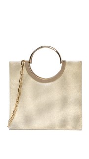 Миниатюрная объемная сумка с короткими ручками Nolita Whiting & Davis