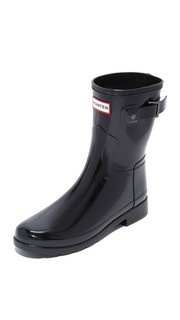 Оригинальные короткие глянцевые сапоги Refined Hunter Boots