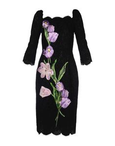 Платье до колена Dolce & Gabbana