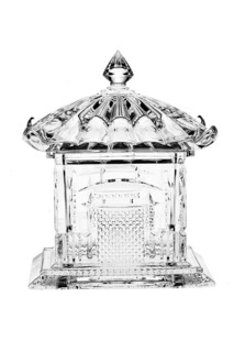 Доза "Пагода", 14,2 см CRYSTAL BOHEMIA