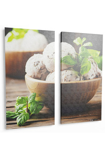 Панно "Мороженое с мятой" Pannorama