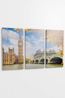 Панно "Осень в Лондоне", 3пр. Pannorama