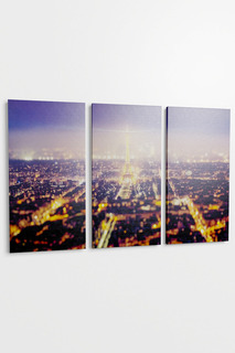 Панно "Ночной Париж", 3пр. Pannorama