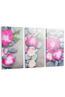 Панно "Цветы и камни" Pannorama