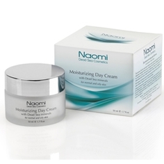 NAOMI Крем для лица увлажняющий с минералами Мертвого моря для нормальной и жирной кожи 50 мл