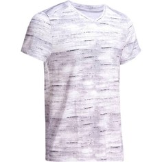 Мужская Футболка Для Гимнастики Slim-fit Domyos