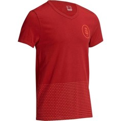 Зауженная Мужская Футболка Для Гимнастки Slim-fit Domyos