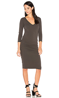 V neck skinny dress - James Perse