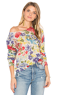 Crop floral sweater - Autumn Cashmere