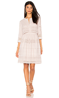 Long sleeve adeline embroidered dress - Rebecca Taylor