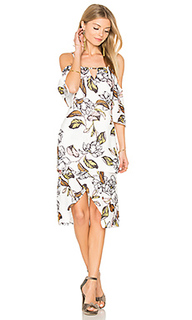 Мини платье leafy floral - State of Being