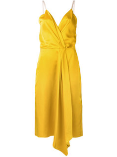 draped wrap dress Victoria Beckham