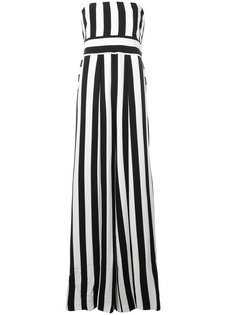 striped strapless jumpsuit  Milly