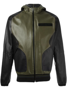 hooded leather jacket Givenchy