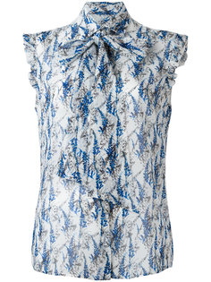 printed sleeveless shirt  Kiton