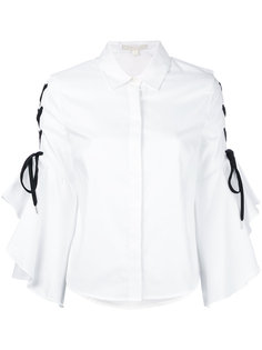 ruffle sleeve blouse  Jonathan Simkhai