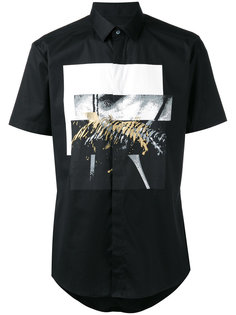 shortsleeved printed shirt  Les Hommes
