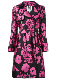 floral print trench coat  Milly