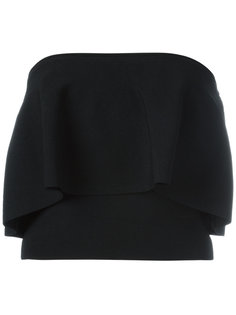 strapless flounce top  Milly