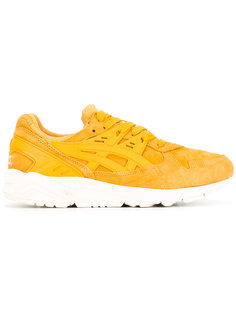 contrast lace up trainers  Asics