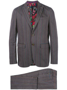 striped two-piece suit Etro