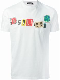 футболка с логотипом Dsquared2