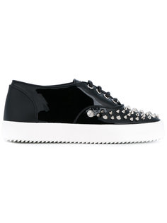 кроссовки Karen с заклепками Giuseppe Zanotti Design