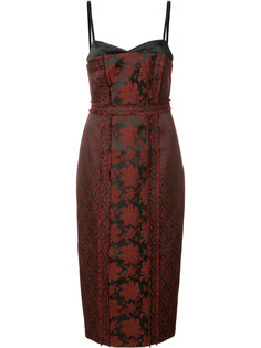жаккардовое платье миди Cinq A Sept