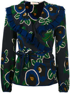 блузка с цветочным принтом  Tory Burch
