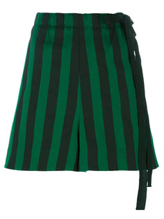 полосатые шорты Rochas