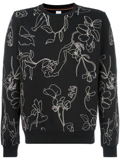 толстовка с вышивкой Paul Smith