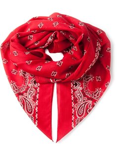 шарф с принтом пейсли Saint Laurent
