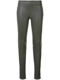 leather leggings Helmut Lang