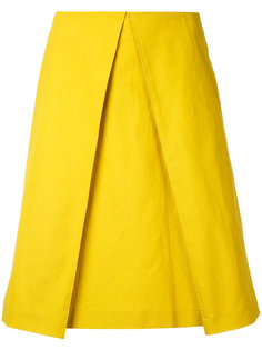 двухслойная юбка А-образного силуэта Astraet