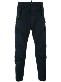 брюки-чинос прямого кроя Dsquared2