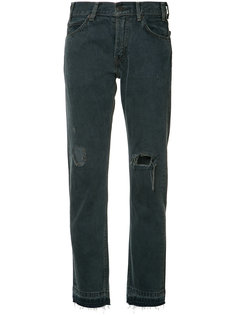 прямые джинсы с рваными деталями Levis Levis®