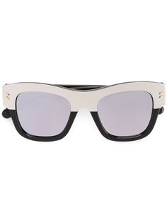 двухцветные солнцезащитные очки  Stella McCartney