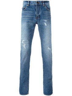 джинсы кроя скинни   Saint Laurent