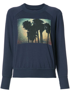 palm tree print sweatshirt  NSF