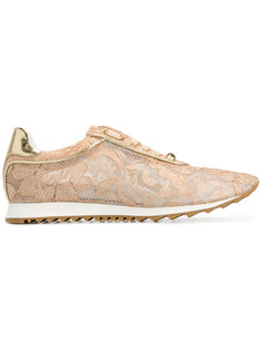 кружевные кроссвки Baldinini