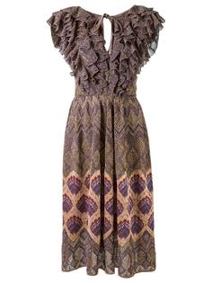 ruffled knit dress Gig