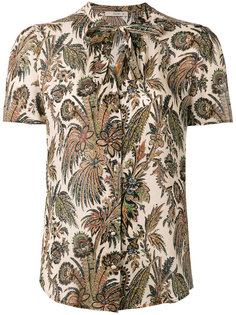 блузка с цветочным узором Etro