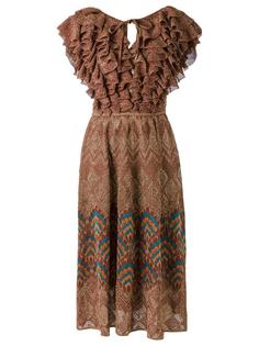 ruffled knit dress Gig