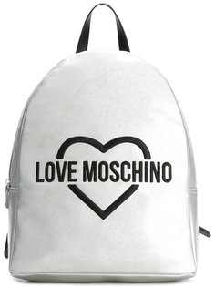 рюкзак с вышивкой Love Moschino
