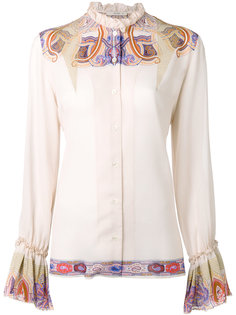 рубашка с оборками Etro